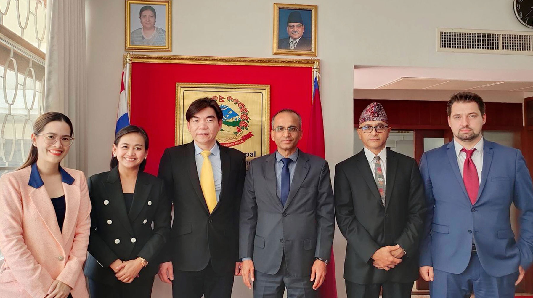 Stamford Visits the Embassy of Nepal