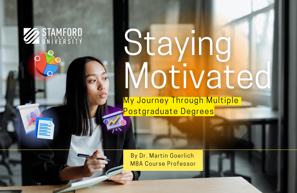 Staying Motivated: My Journey Through Multiple Postgraduate Degrees