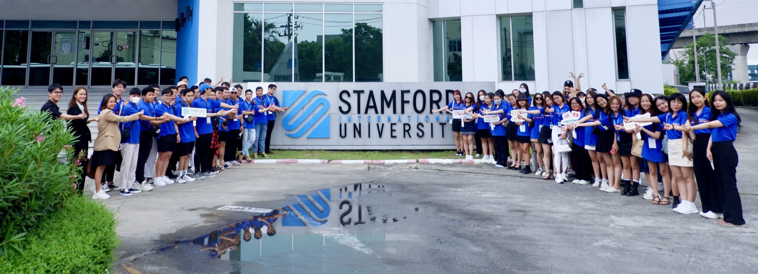 Stamford International University welcomed over 70 students from the University of Greenwich Alliance with FPT Vietnam, Danang Campus.