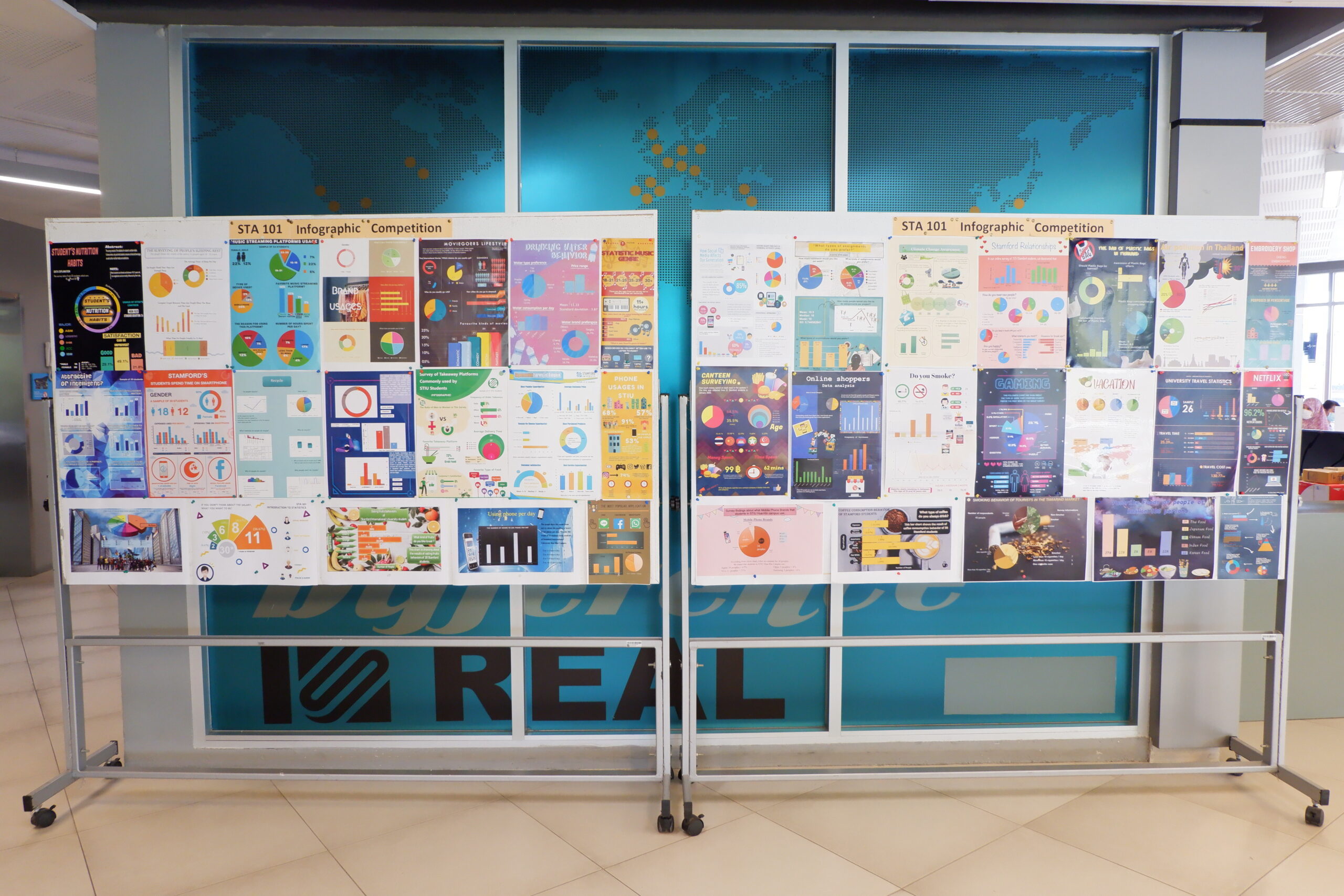 The Finance and Accounting Programs organized an infographic competition