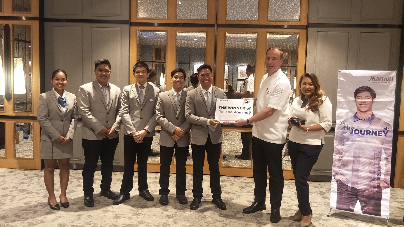 Hua Hin Campus’ IHM Students Won in a Role Play Competition of Marriott Resort &amp; Spa